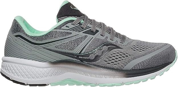 Women's Saucony Omni 19, Alloy/Sky, 9 B Medium