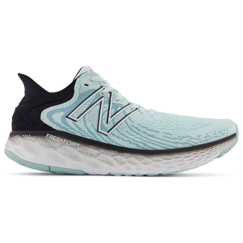 Women's New Balance Fresh Foam 1080 v11, Pale Blue Chill/Black, 11 B Medium