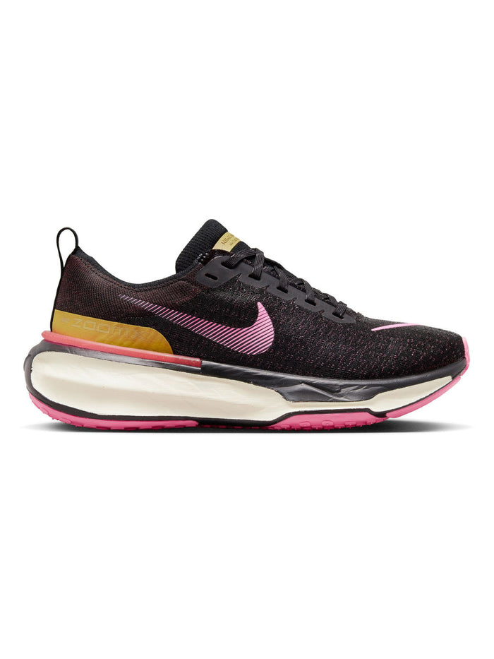 Women's Nike Invincible 3, Earth/Pink Spell-Black, 9 B Medium