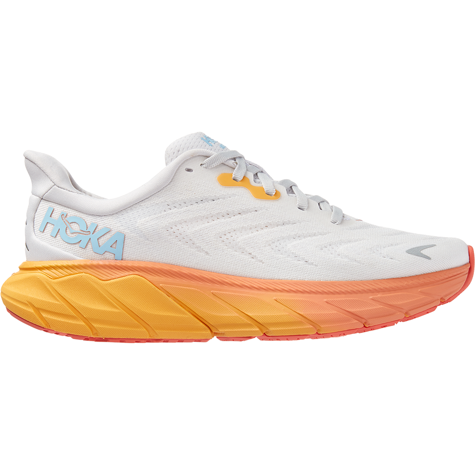 Women's Hoka One One Arahi 6, Nimbus Cloud/Blanc de Blanc, 11 B Medium