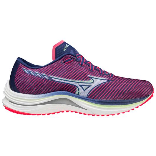 Women's Mizuno Wave Rebellion, Diva Pink/Indigo White, 6.5 B Medium