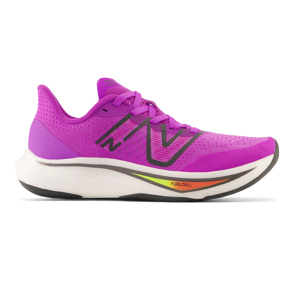 Women's New Balance FuelCell Rebel V3, Cosmic Rose/Blacktop, 10.5 B Medium