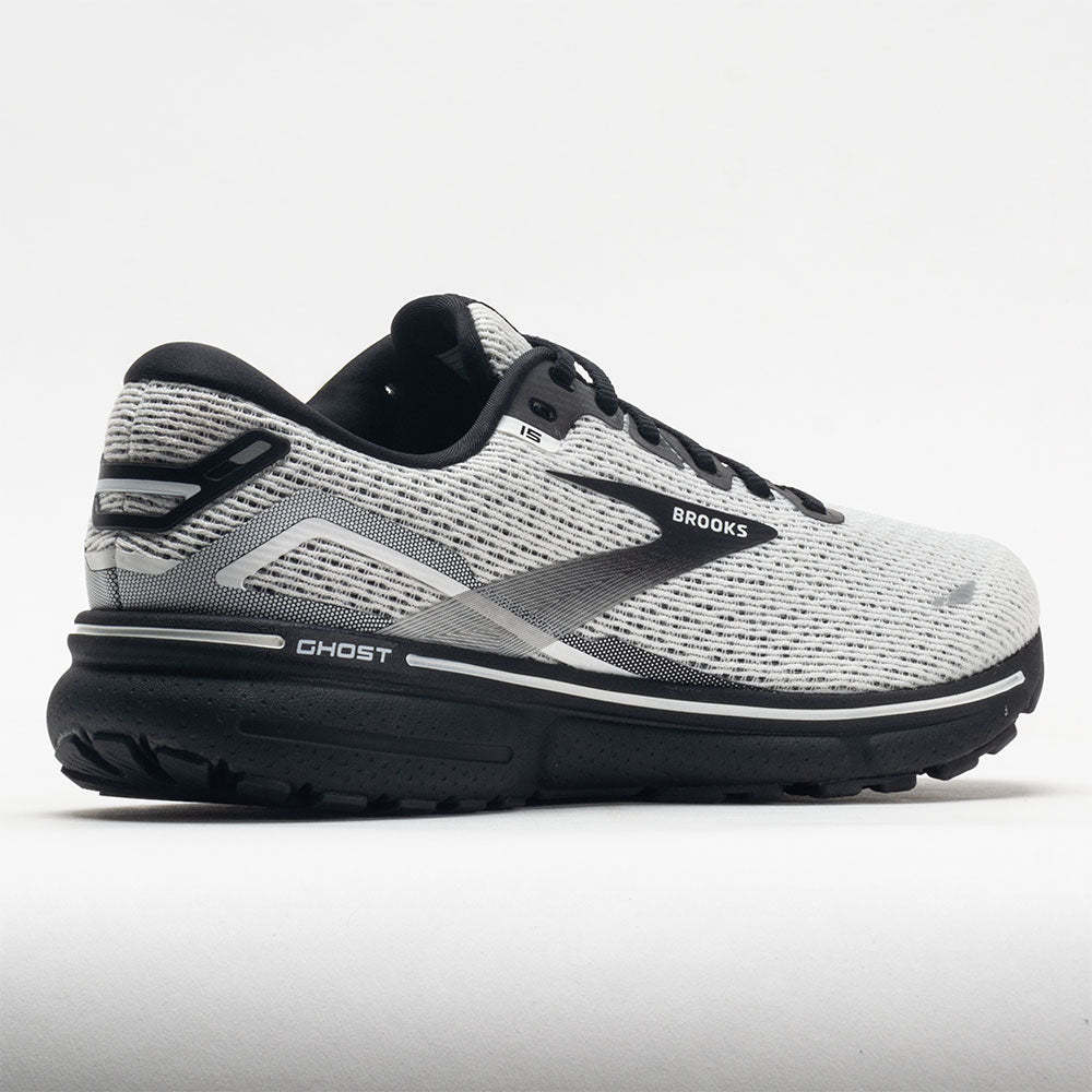 Brooks Ghost 15 Men's White/Black