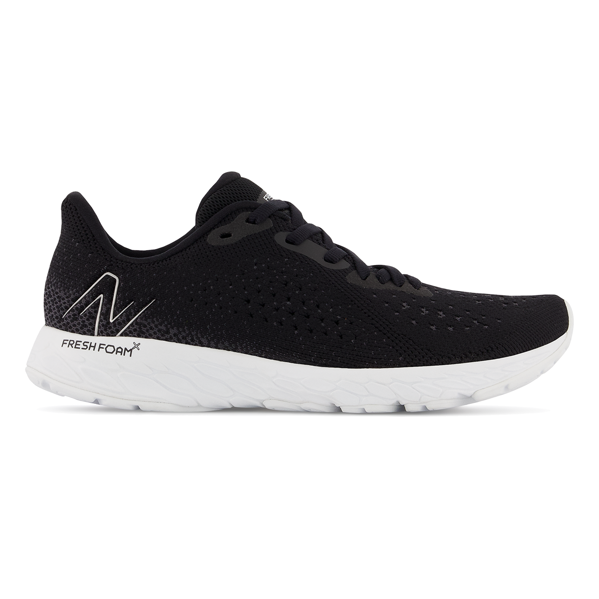 Women's New Balance Fresh Foam X Tempo V2, Black/White, 6 B Medium
