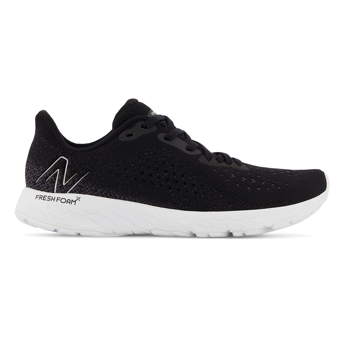 Women's New Balance Fresh Foam X Tempo V2, Black/White, 7 B Medium