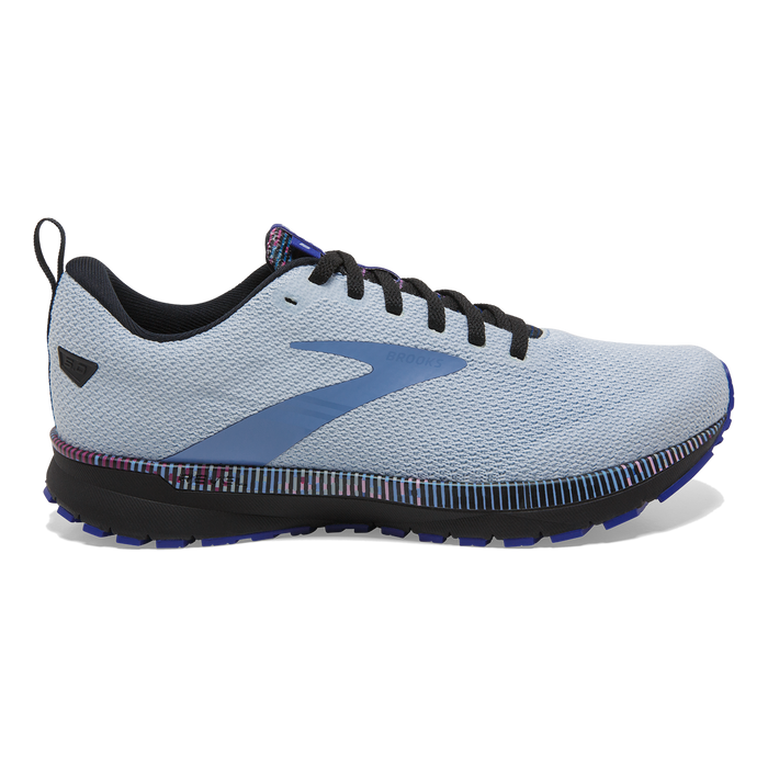 Women's Brooks Revel 5, Heather/Grapemist/Black, 7.5 B Medium