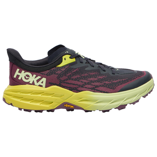 Women's Hoka One One Speedgoat 5, Blue Graphite/Evening Primrose, 9.5 B Medium