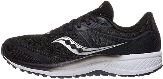 Women's Saucony Omni 19, Black/White, 9 D Wide