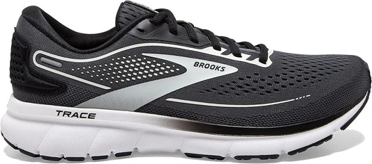 Women's Brooks Trace 2, Ebony/Black/White, 11 B Medium