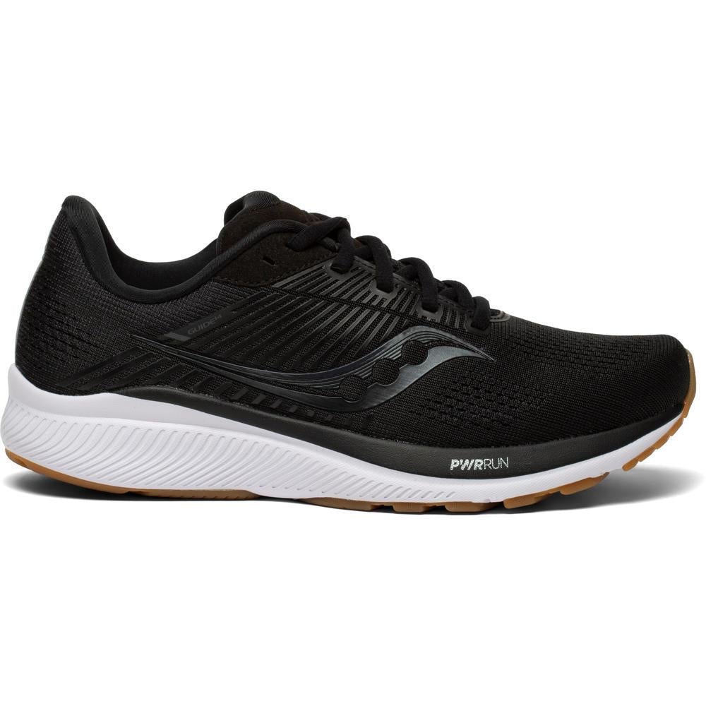 Women's Saucony Guide 14, Black/Gum, 7 B Medium