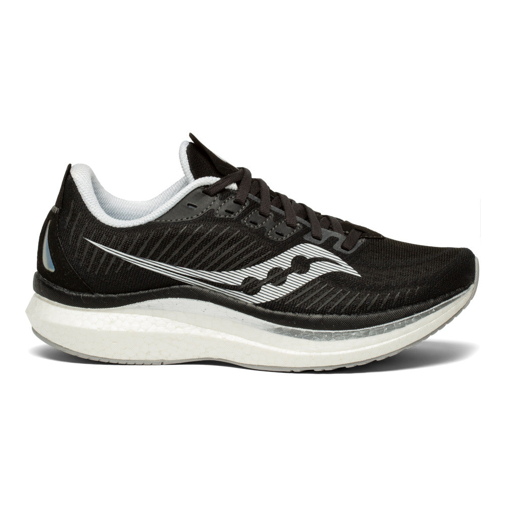 Women's Saucony Endorphin Speed 2, BLACK/SHADOW, 9 B Medium