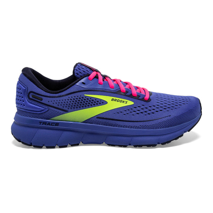 Women's Brooks Trace 2, Blue/Pink/Nightlife, 6.5 B Medium