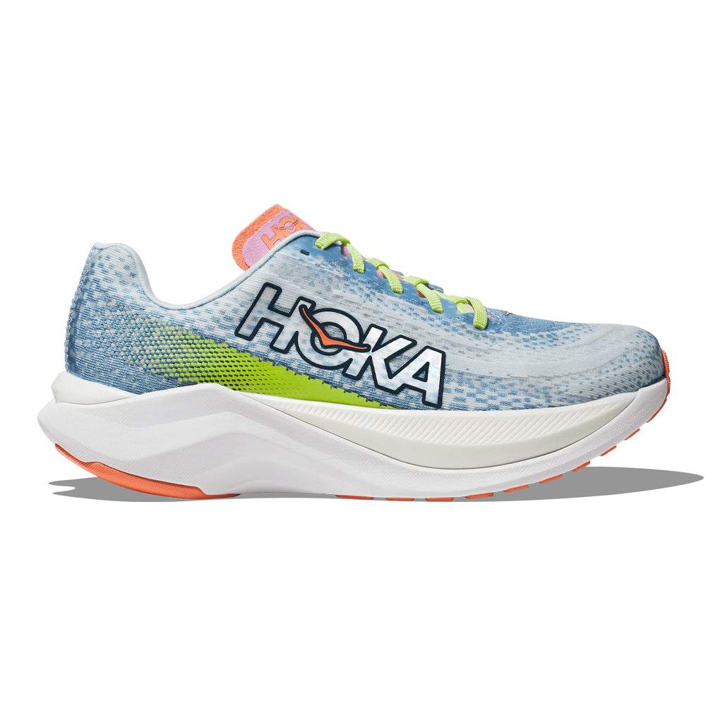 Women's Hoka One One Mach X, Dusk/Illusion, 7 B Medium