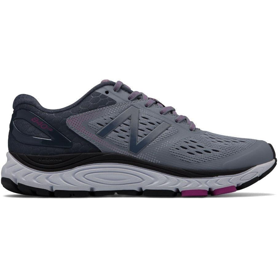 Women's New Balance 840 v4, Cyclone/Poisonberry, 8.5 B Medium