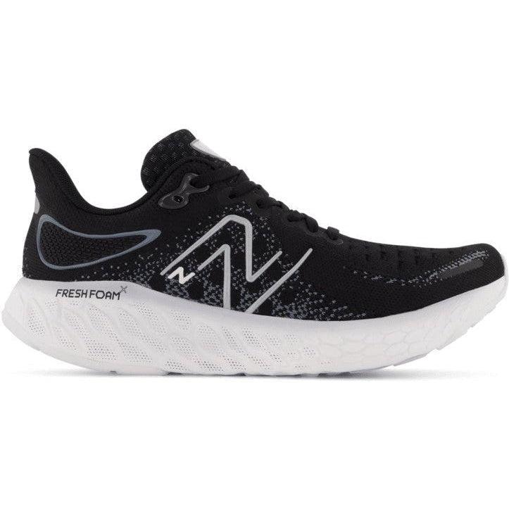 Women's New Balance Fresh Foam X 1080v12, Black/Thunder, 7 D Wide
