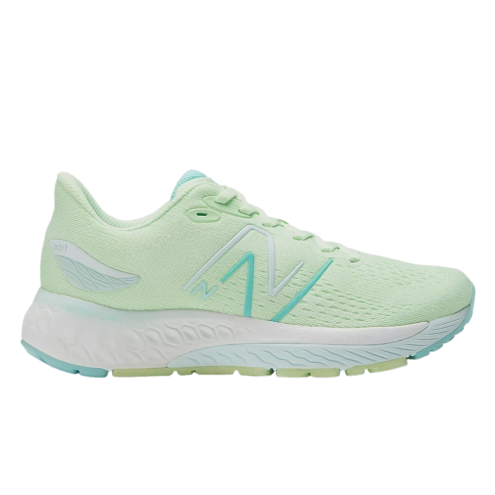 Women's New Balance Fresh Foam X 880v12, Vibrant Spring Glo, 9 B Medium