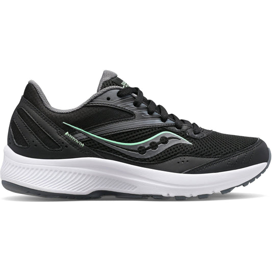 Women's Saucony Cohesion 15, Black/Meadow, 7.5 B Medium