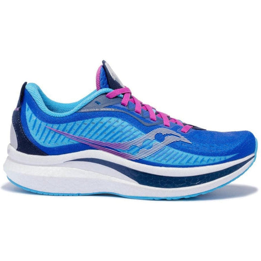 Women's Saucony Endorphin Speed 2, Royal/Blaze, 9 B Medium