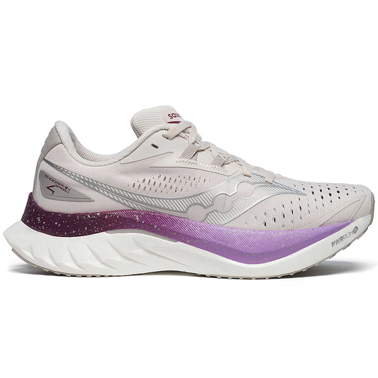 Women's Saucony Endorphin Speed 4, Moon/Plum, 7 B Medium