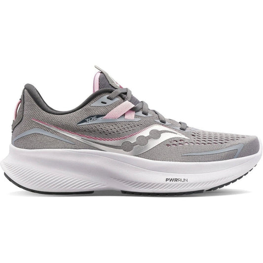 Women's Saucony Ride 15, Alloy/Quartz, 9 B Medium