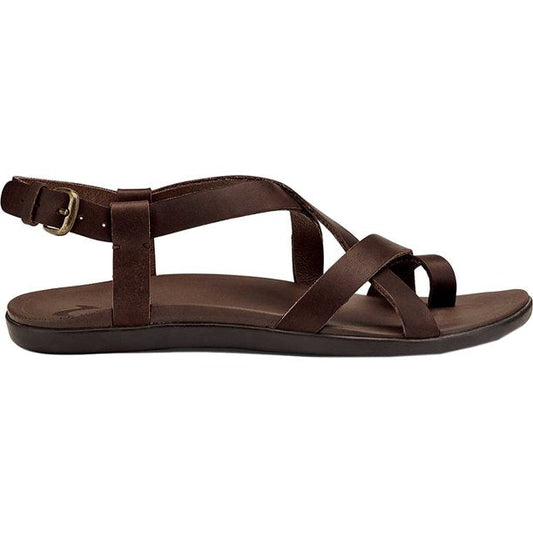 Women's Olukai Upena, Kona Coffee, 9 B Medium