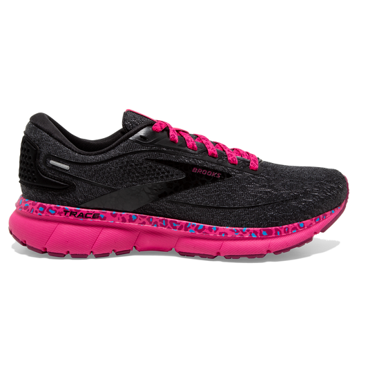 Women's Brooks Trace 2, Magenta/Black/Ebony, 8.5 B Medium