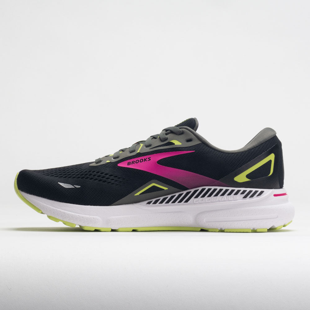 Brooks Adrenaline GTS 23 Women's  Black/Gunmetal/Sharp Green
