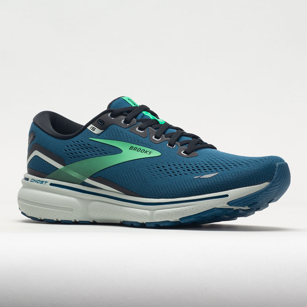Brooks Ghost 15 Men's  Moroccan Blue/Black/Spring Bud