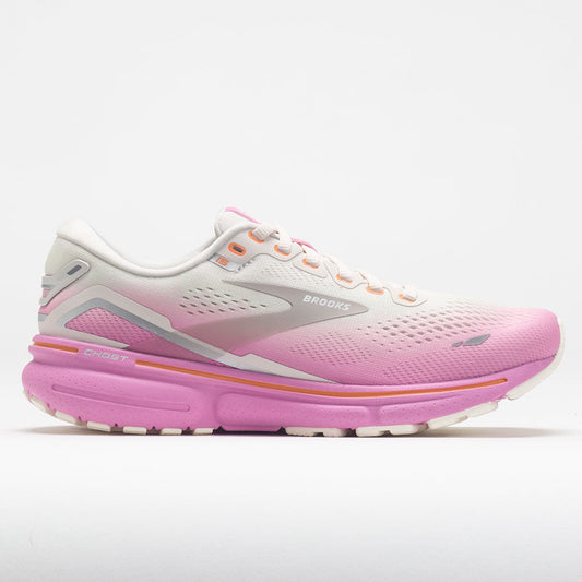 Brooks Ghost 15 Women's  Grey/Coconut/Fuchsia